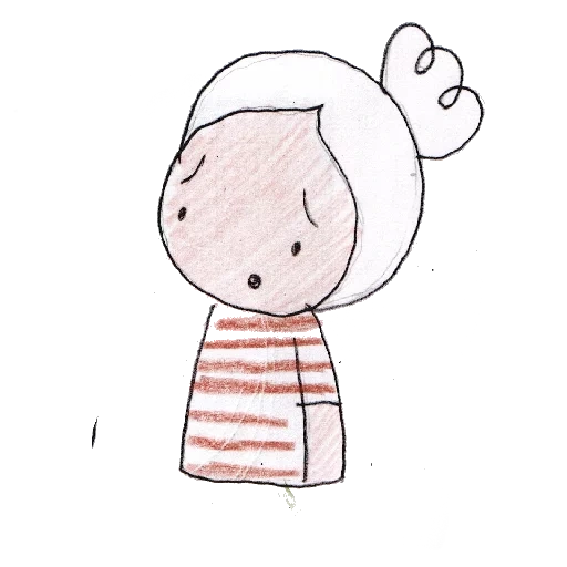 picture, mimi drawings, cute drawings, illustrations are cute, pins children's drawings
