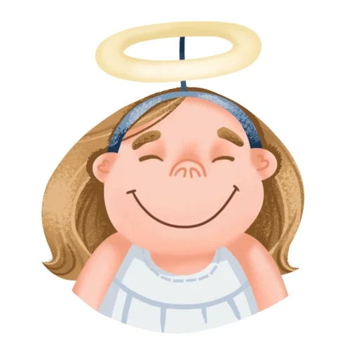 o anjo é querido, vetor de anjo, vetor de anjos adoráveis, vector angels, um anjo ora um fundo branco