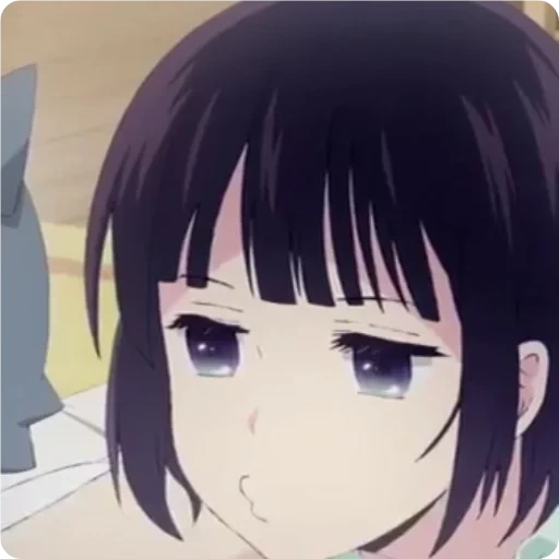 kuzu no honkai, hanabe yasuoka, anime flower bikangoka smile, keinginan rahasia muga yang ditolak, keinginan rahasia hanabi yang ditolak