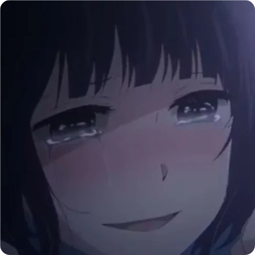 sorriso de anime, hanabi yasuraok, anime rejeitado, yasuraoka hanabi lágrimas, desejos secretos do anime rejeitado