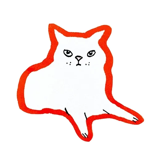 gato, el logo del gato, el gato está animado