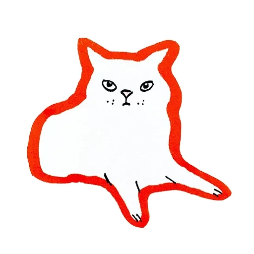 gato, gato logo, animação de gato