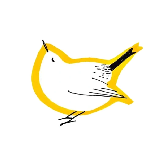 uccelli di štosh, uccellino giallo, uccellino giallo, cartoon yellow bird, cartoon giallo uccellino