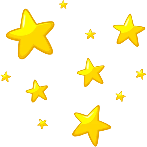звезды, звезды фон, звезда желтая, маленькие звезды желтые, желтые звездочки прозрачном фоне
