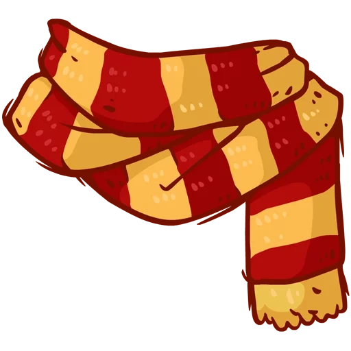 шарфик, шарф клипарт, шарф мультяшный, полосатый шарф вектор, шарф клипарт прозрачном фоне