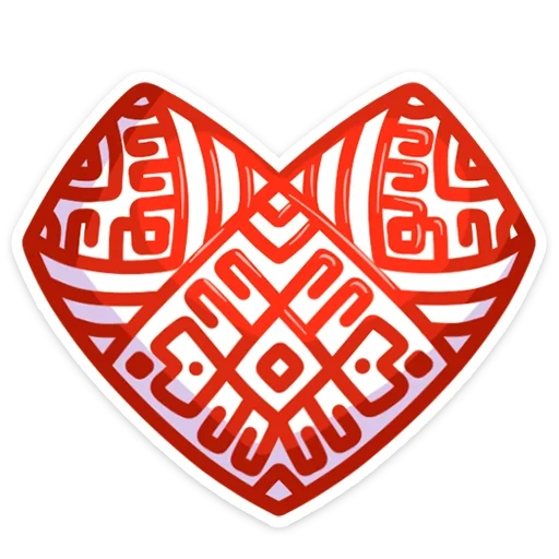 сердце орнамент, сердце мандала вектор, сердце логотип, набор стикеров, славянские стикеры