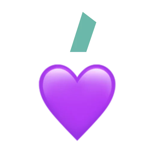coração de emoji, coração de emoji, emoji é um coração, coração roxo, smiley hearts é pequeno