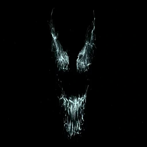 venom, веном, темнота, venom gg, чёрный фон