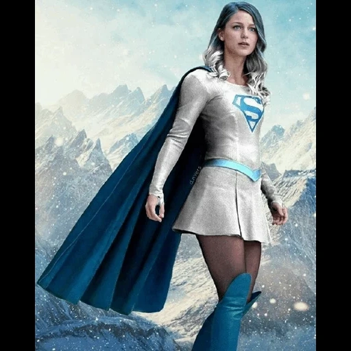 junge frau, supergerl 3d, fibi supers, melissa benoist super gulle, melissa benoist supers