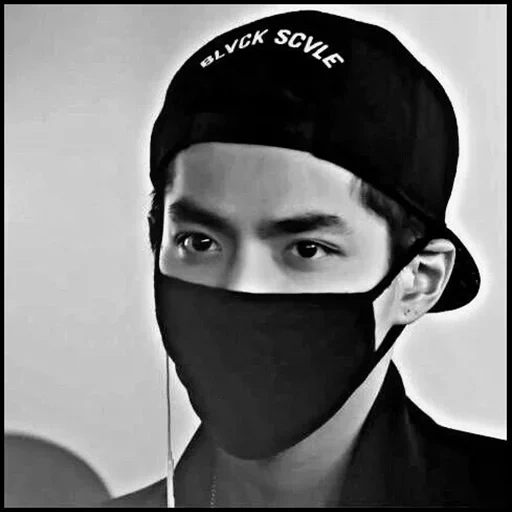 азиат, крис ву маске, актеры корейские, корейские мужчины, kris wu in mask pictures