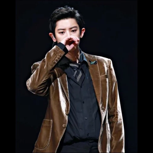 asiatique, chanteurs, pak chanyeol, den de mua, chanyeol exo