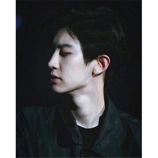 chanel, pak chanyeol, chanyeol exo, chanyeol está chorando, estética pak chanyeol