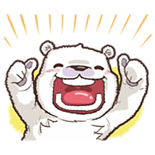 milk mocha bear стикеры 18, milk mocha bear стикеры для whatsapp, игрушка, line stickers funny, white bear