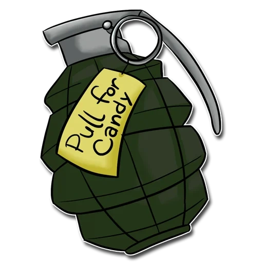 image, grenade 7b, dessin de grenade, grenade de dessins animés, grenade pour dessiner isi