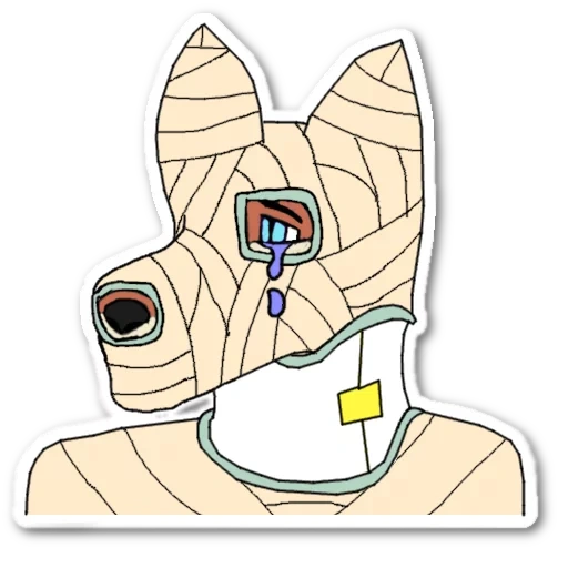 funny, cat mummy art, joshua graham pony, mummy head pattern, android game coloring