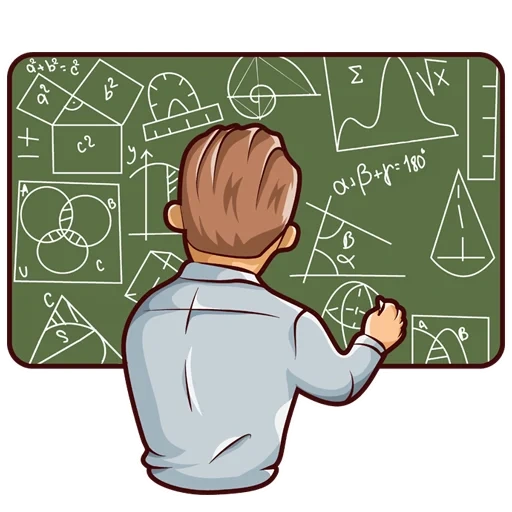 in der schule, ausbildung, tafel, mathematik von schulkindern