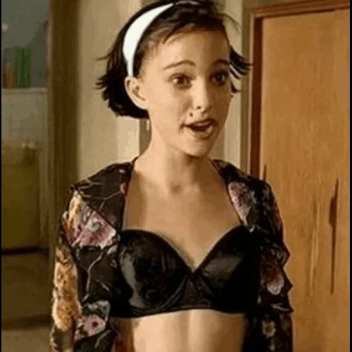 peliculas, leon mathilda, natalie portman, natalie portman leon lingerie, natalie portman lingerie leone