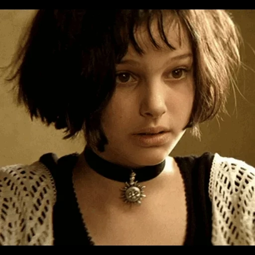 giovane donna, matilda, leon matilda, natalie portman leon, chocker matilda leon