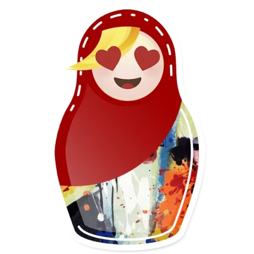 taowa, matryoshka, baby clip