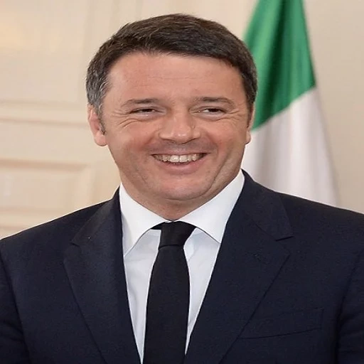 männlich, der gouverneur, matteo renzi, vorsitzender des verwaltungsrates, liste der italienischen ministerpräsidenten