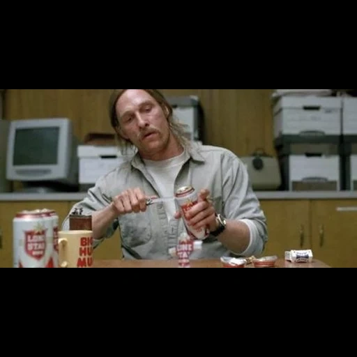 rust cohle, filmmaterial, ein echter detektiv