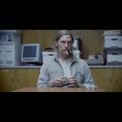 plant cole, rust cohle, field of the film, plant cole smokes, a real detective