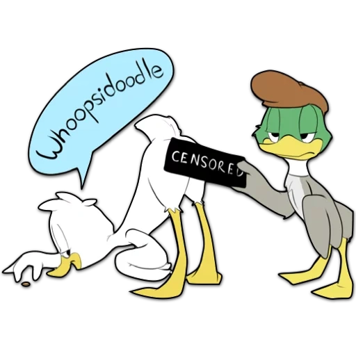 canard, humain, conrad looney tunes, caricatures looney tunes, personnages looney tunes