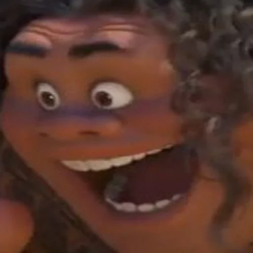 moana, filho, humano, cartoon maui, tornando o desenho vermelho 2022 thaler