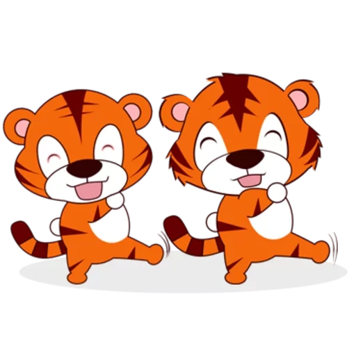 tigre, tigre, tigre tigre, tigre bonitinho, cartoon tigre