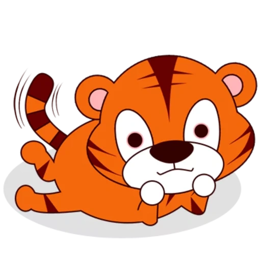 tigre, interesse tigre, tigre, tigre, cartoon tigre