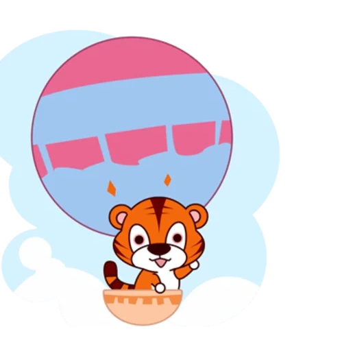 air balloon, balão, hot air balloon, no balão, balão pequeno animal