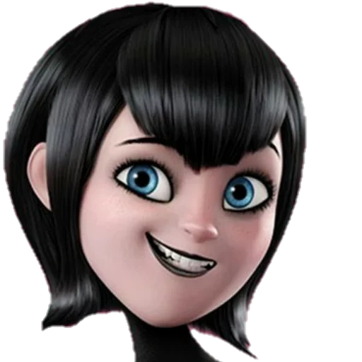 mavis de kula, férias de monstro, rosto de mavis de gula, a filha de drácula mavis, maquiagem de mavis de gula