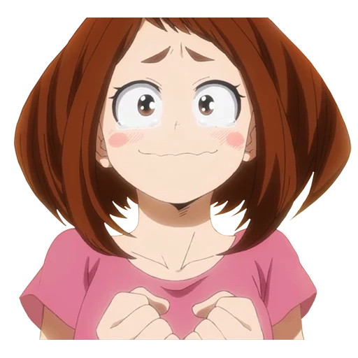 ochako uraraka, урарака, очако урарака, рисунок, uraraka