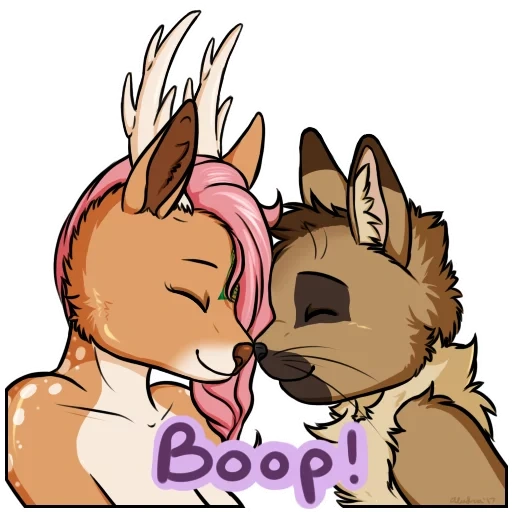 furry, furri art, fox furri, lines furri, furry kiss