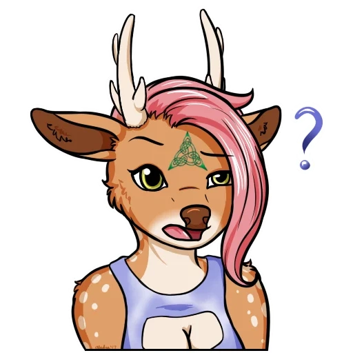 furry, anime, furri deer, furri art cute, furri deer girl