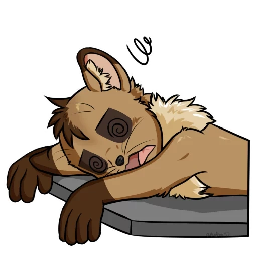 hyena, hyena spott, hyena hyena, furry drawings, hyena sticker