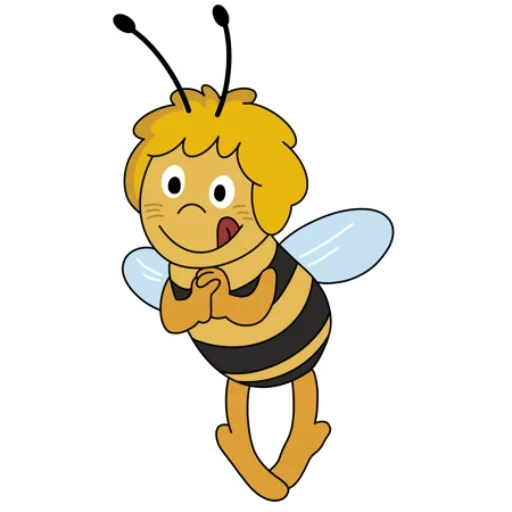пчелка, пчелка майя для детей, рисунок пчелки, пчелка мультяшная, мультяшные пчелки
