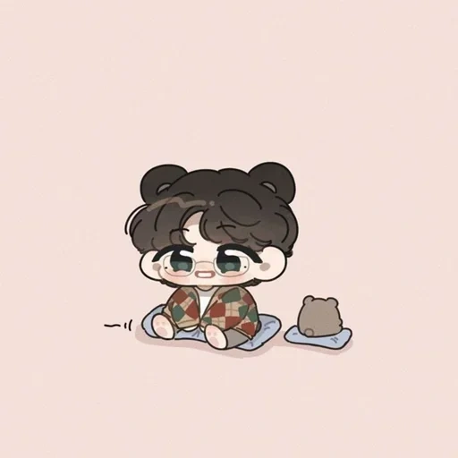 animação, arte chibi, bts chibi, chibi é fofo, bts fanart