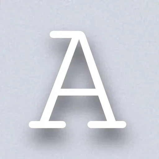 lettres, logo, dark, néon, triangle blanc