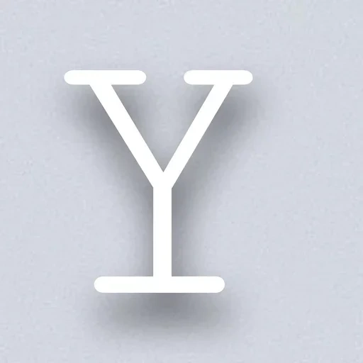 lettere, simbolo, la lettera y, le lettere sono bianche, simboli delle lettere
