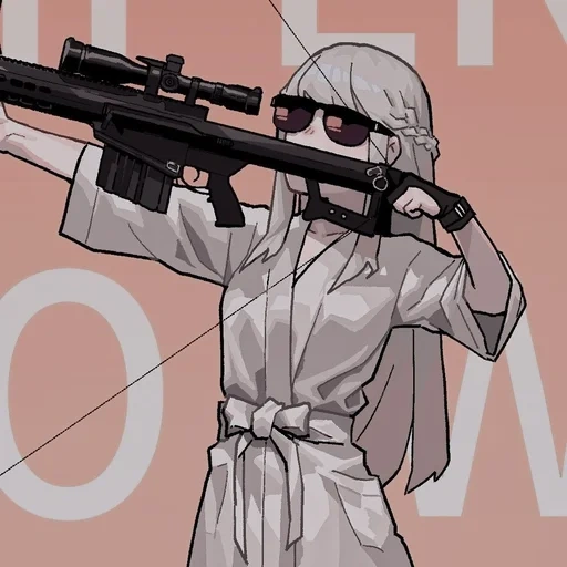 anime, immagine, illustrazione, iscriviti alla newsletter, le ragazze anime sono militari