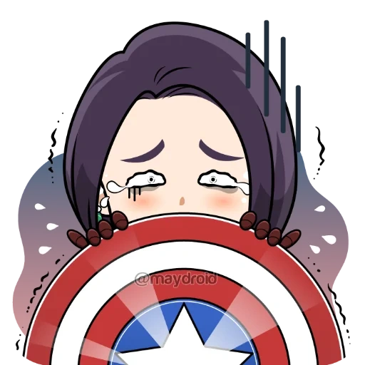 loki chibi, capitão marvel chibi, capitão américa chibi, soldado de inverno marvel, bucky barnes capitão américa