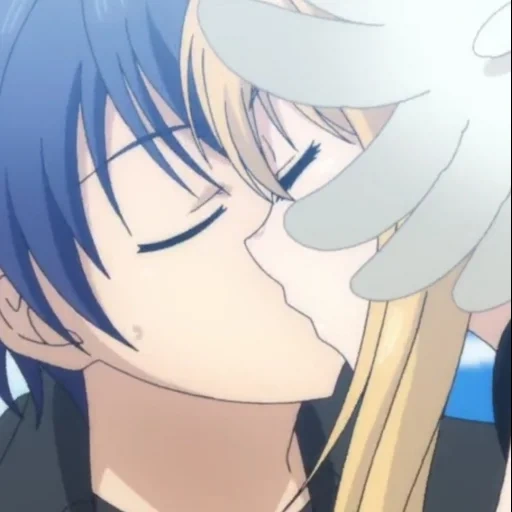 shi duo zhen yu, anime kiss, cartoon characters, cartoon charm guardian ikuto utau