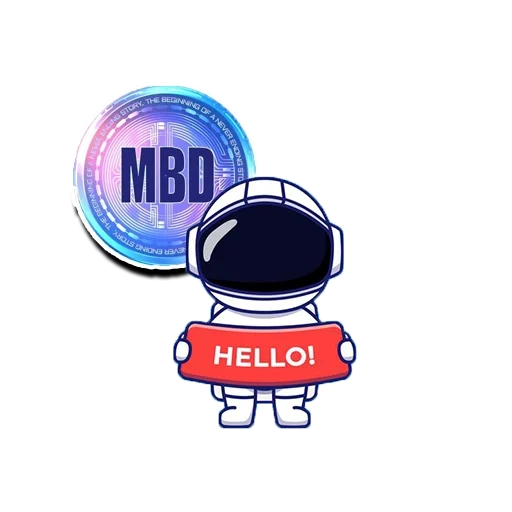 space, logo, astronaut, cute cosmonaut