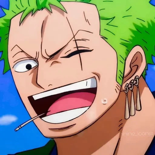 zoro, ван-пис, zoro wano, зоро улыбка, ророноа зоро