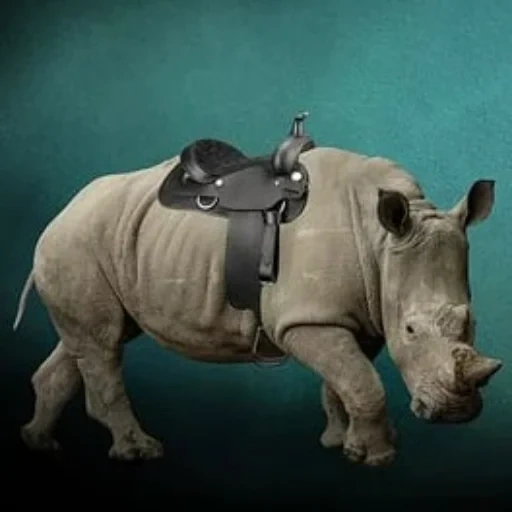 rinoceronte, rhino bianco, il rinoceronte è uno sfondo bianco, sumatra rhino, rhino giavanese con sfondo bianco