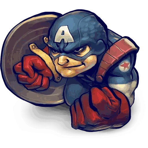marvel, 512 512, marvel hero, captain america, marvel little superhero