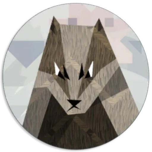 gato, raposa, lobo, abstração do lobo, lobo poligonal de lobo