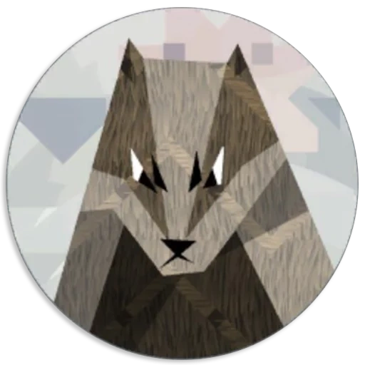 der kater, fuchs, wolf, wolf abstraktion, wolf polygonaler wolf