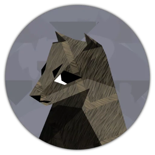 мальчик, полигональные фигуры, маска волка объемная, волк трофей паперкрафт, маски полигональные 3d волк